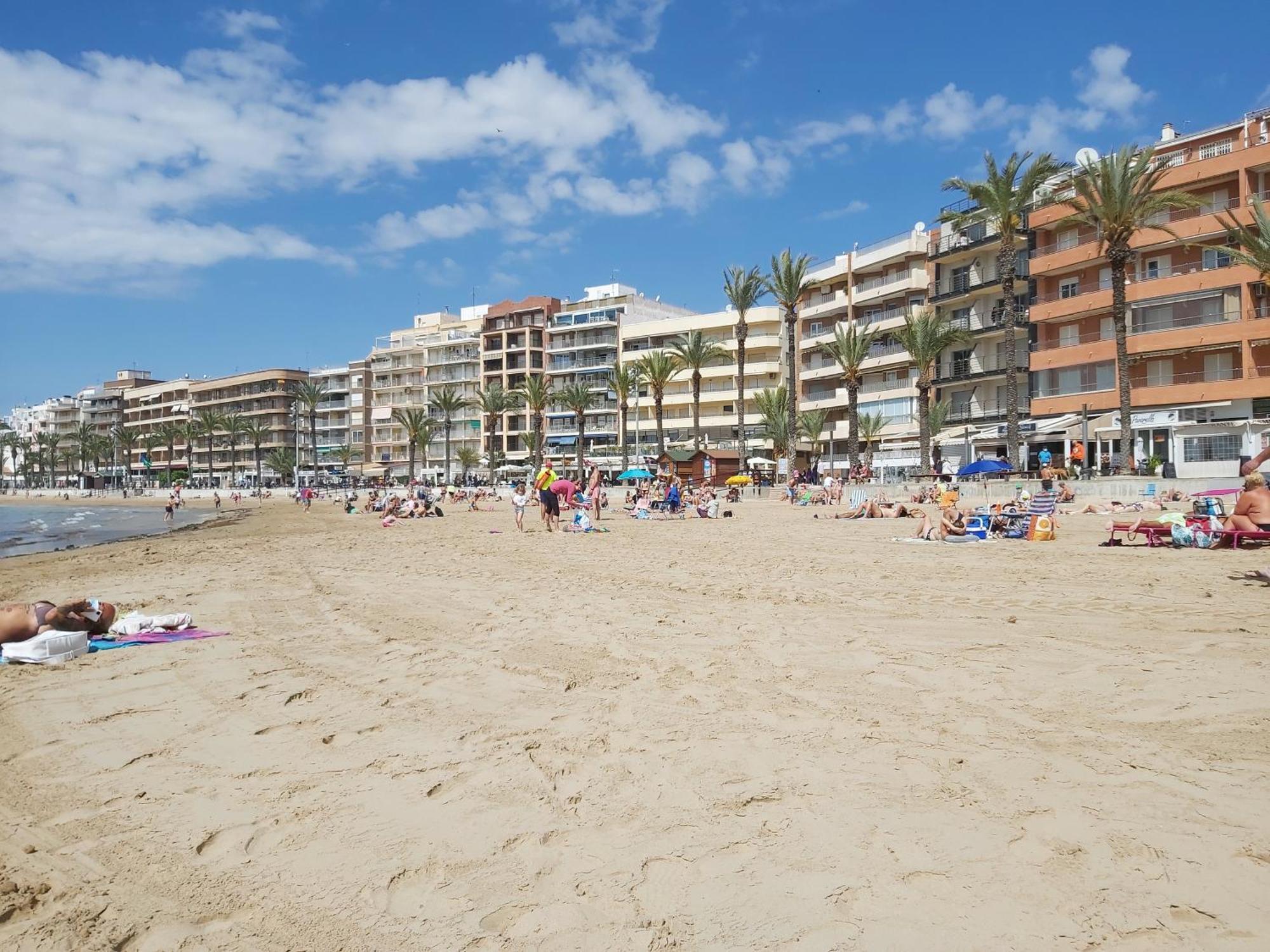 Maravilloso Vistas Al Mar, En Primera Linea Playa Torrevieja Buitenkant foto